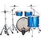 Ludwig NeuSonic 4-Piece Rapid Mod Shell Pack With 22" Bass Drum Blue Super Sparkle