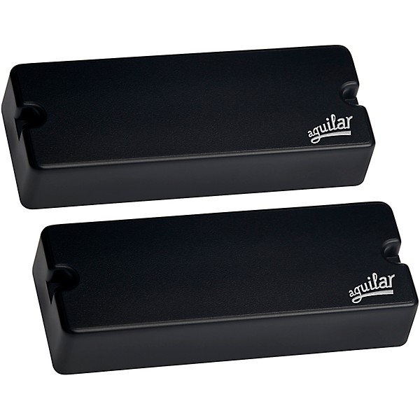 Aguilar DCB-G4 Dual Ceramic Bar 5-string Bass Pickup Set, G4 Size Black