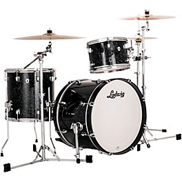 Ludwig NeuSonic 3-Piece Downbeat Shell Pack Wit... Ludwig NeuSonic 3-Piece Downbeat Shell Pack With 20" Bass Drum Ebony Pearl