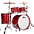 Ludwig NeuSonic 4-Piece Mod 2 Shell Pack With... Ludwig NeuSonic 4-Piece Mod 2 Shell Pack With 22" Bass Drum Satin Diablo Red