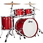 Ludwig NeuSonic 4-Piece Mod 2 Shell Pack With 22" Bass Drum Satin Diablo Red thumbnail