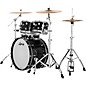 Ludwig NeuSonic 4-Piece Mod 2 Shell Pack With 22" Bass Drum Ebony Pearl