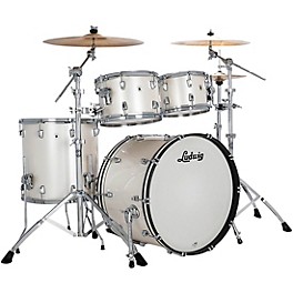 Ludwig NeuSonic 4-Piece Mod 2 Shell Pack With 22" ... Ludwig NeuSonic 4-Piece Mod 2 Shell Pack With 22" Bass Drum Silver Silk