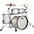 Ludwig NeuSonic 4-Piece Mod 2 Shell Pack With 22" ... Ludwig NeuSonic 4-Piece Mod 2 Shell Pack With 22" Bass Drum Silver Silk