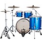 Ludwig NeuSonic 4-Piece Mod 2 Shell Pack With 22" Bass Drum Blue Super Sparkle