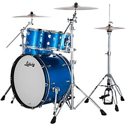 Ludwig NeuSonic 4-Piece Mod 2 Shell Pack With 22" Bass Drum Blue Super Sparkle
