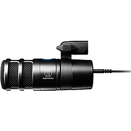 Audio-Technica AT2040USB Hypercardioid Dynamic USB Microphone Black