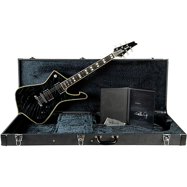 Platinum Ibanez Paul Stanley Signature Electric Guitar Cracked