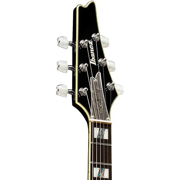 Platinum Ibanez Paul Stanley Signature Electric Guitar Cracked