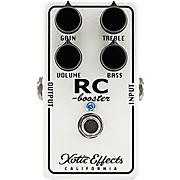 Xotic Effects Rc Booster Classic Effects Pedal White for sale