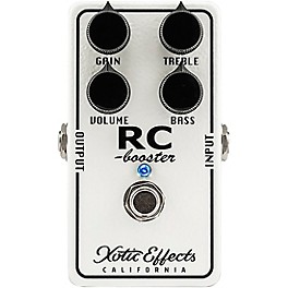 Xotic Effects RC Booster Classic Effects Pedal White