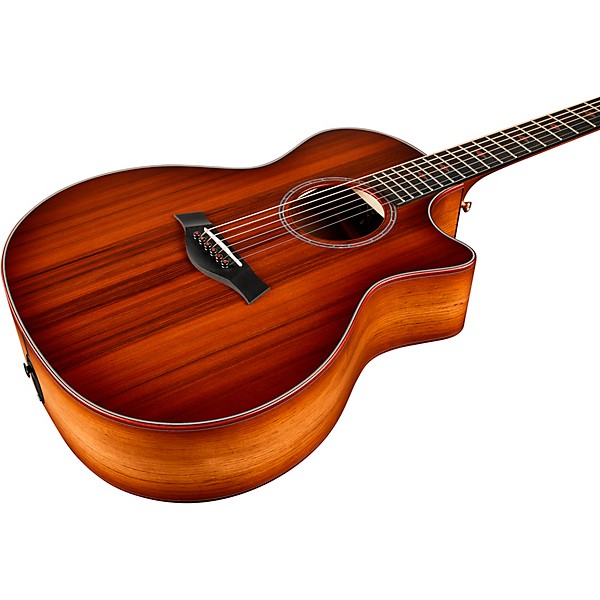 Taylor Custom Redwood-Honduran Rosewood Grand Auditorium Acoustic-Electric Guitar Light Shaded Edge Burst