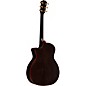 Taylor Custom Lutz Spruce-Black Limba Grand Auditorium Acoustic-Electric Guitar Charcoal Black