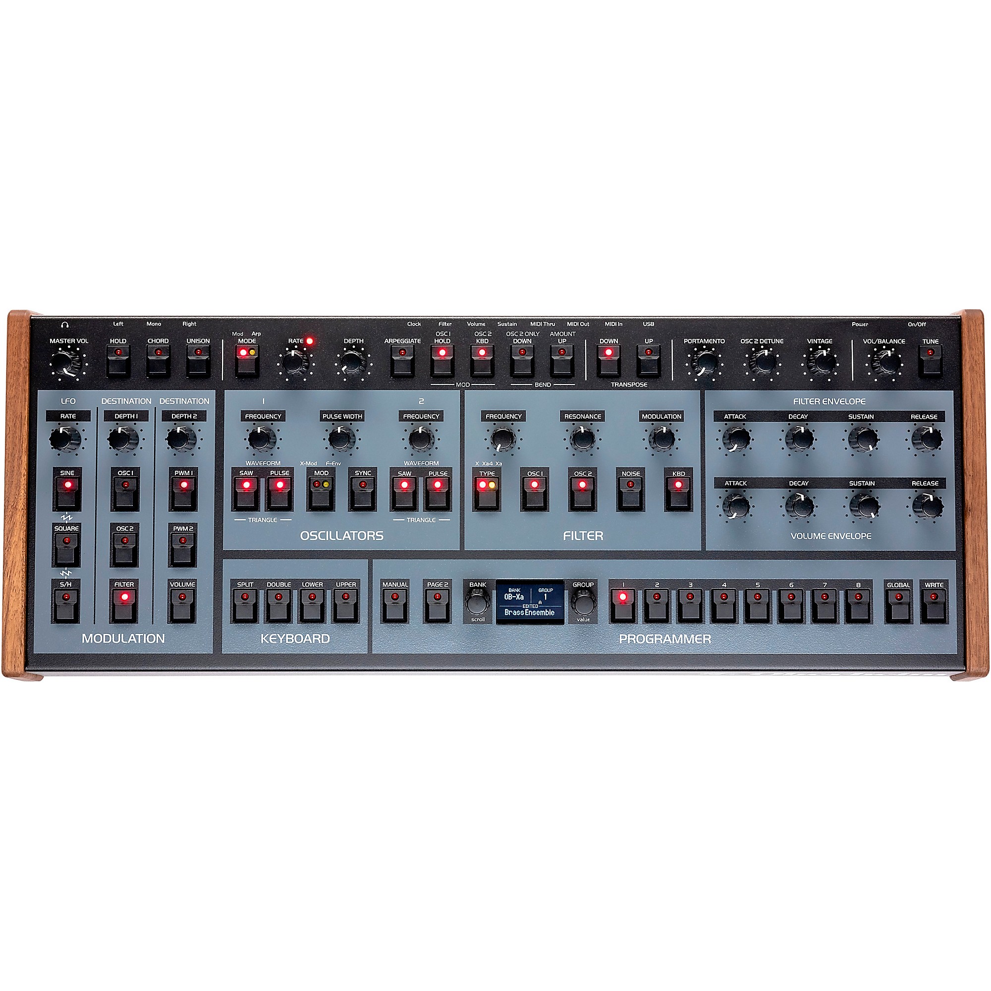 Oberheim OB-X8 Desktop Module With Headphones | Guitar Center