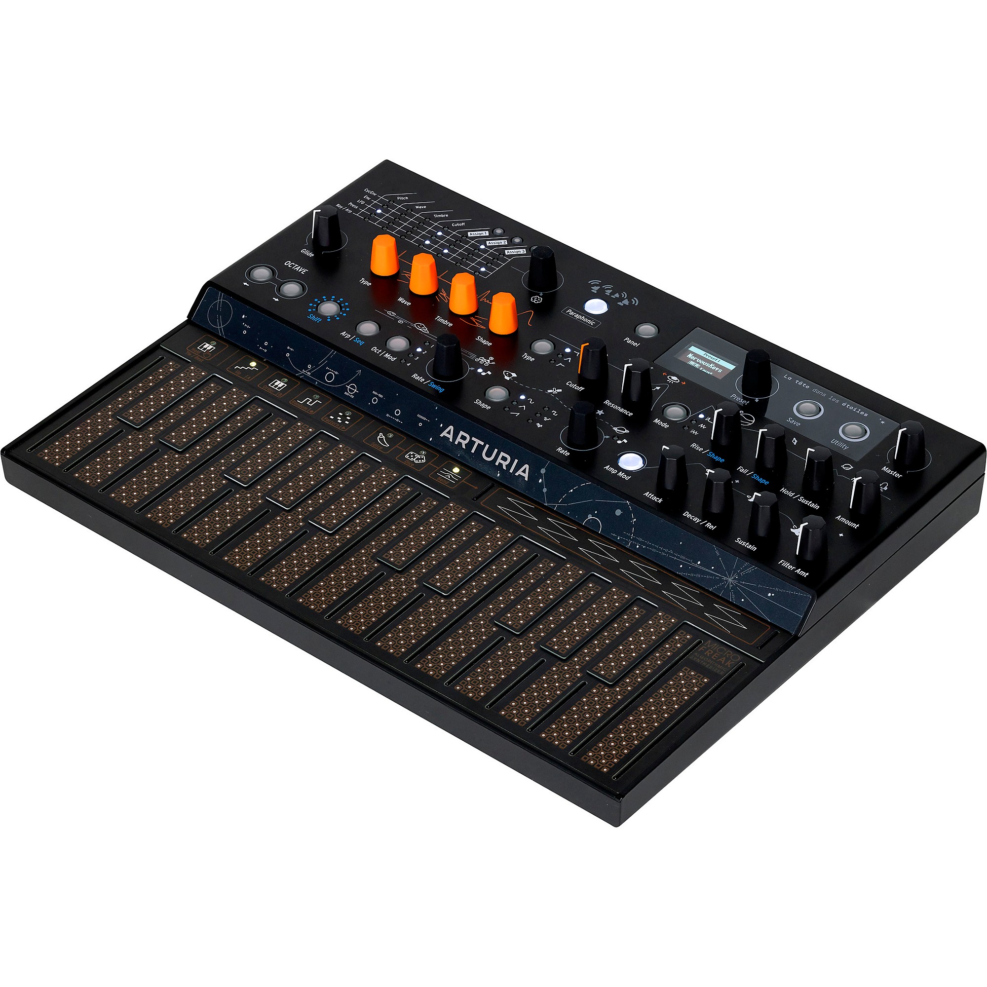 Arturia MicroFreak Stellar Hybrid Synthesizer With Matching