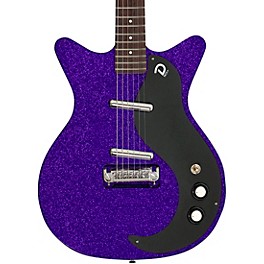 Danelectro Blackout '59 Electric Guitar Black Metalflake Danelectro Blackout '59 Electric Guitar Purple Metalflake