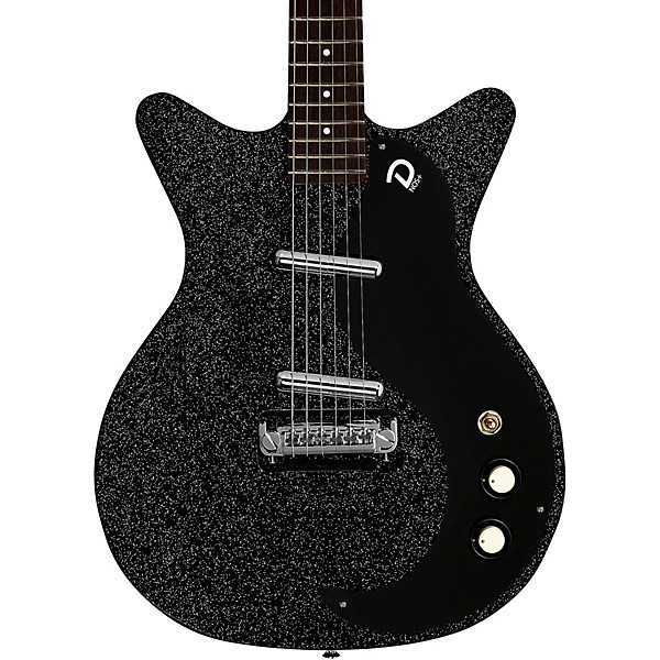 Danelectro Blackout '59 Electric Guitar Black Metalflake