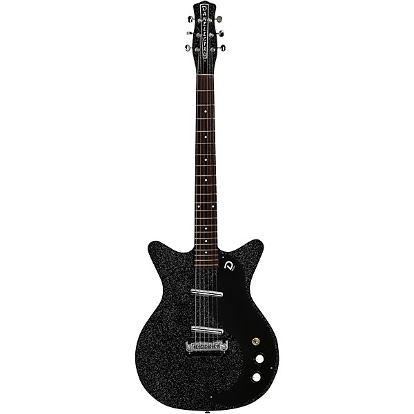Danelectro Blackout '59 Electric Guitar Black Metalflake