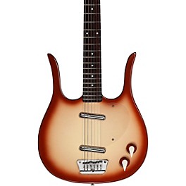 Danelectro Longhorn Baritone Electric Guitar Black Burst Danelectro Longhorn Baritone Electric Guitar Copper Burst