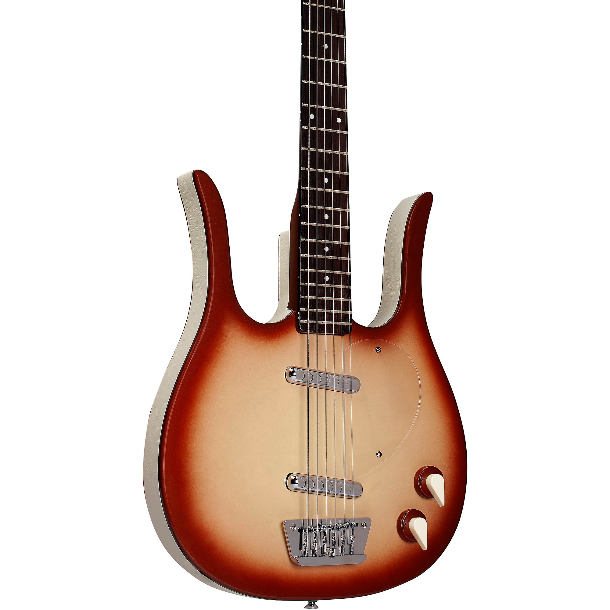 Danelectro Longhorn Baritone Electric Guitar Copper Burst | Guitar