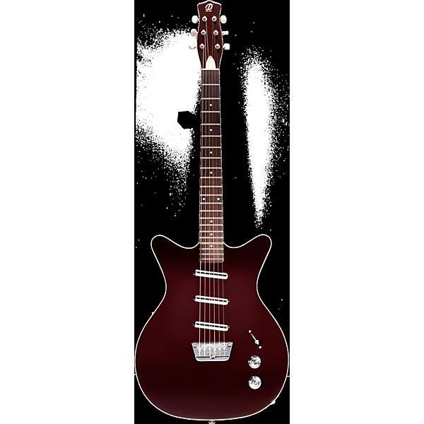 Danelectro 59 Triple Divine Electric Guitar Dark Burgundy