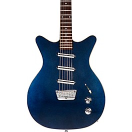 Danelectro 59 Triple Divine Electric Guitar Blue Metallic Danelectro 59 Triple Divine Electric Guitar Blue Metallic