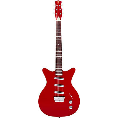 Danelectro 59 Triple Divine Electric Guitar Red for sale