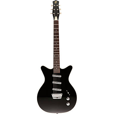 Danelectro 59 Triple Divine Electric Guitar Black for sale