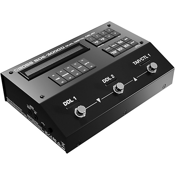 BOSS SDE-3000D Dual Digital Delay Effects Pedal Black