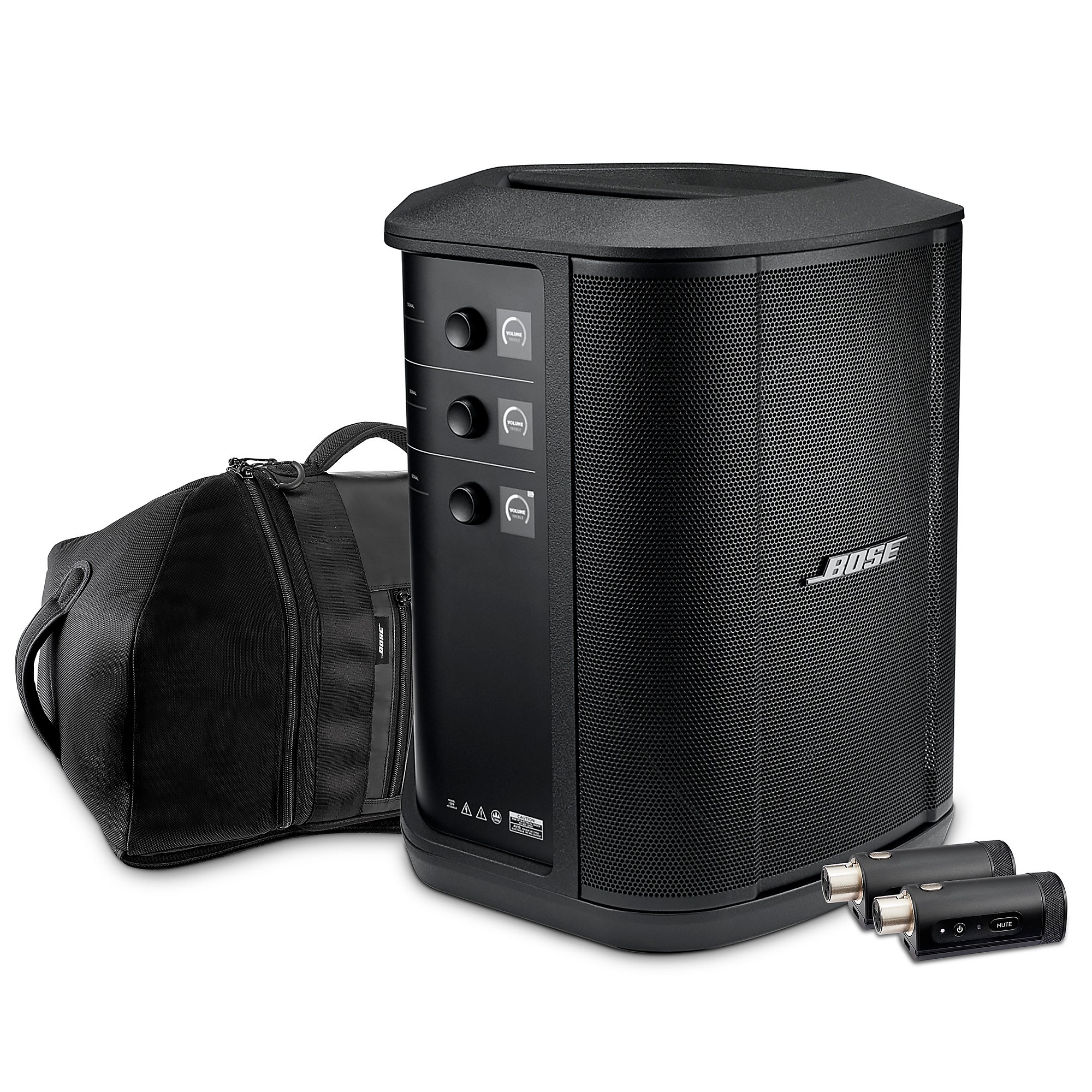 Bose S1 Pro+ Multi-position PA System and Sennheiser E825-S Wireless Bundle