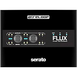Reloop Flux 6x6 In/Out USB-C DVS Interface for Serato DJ Pro Black