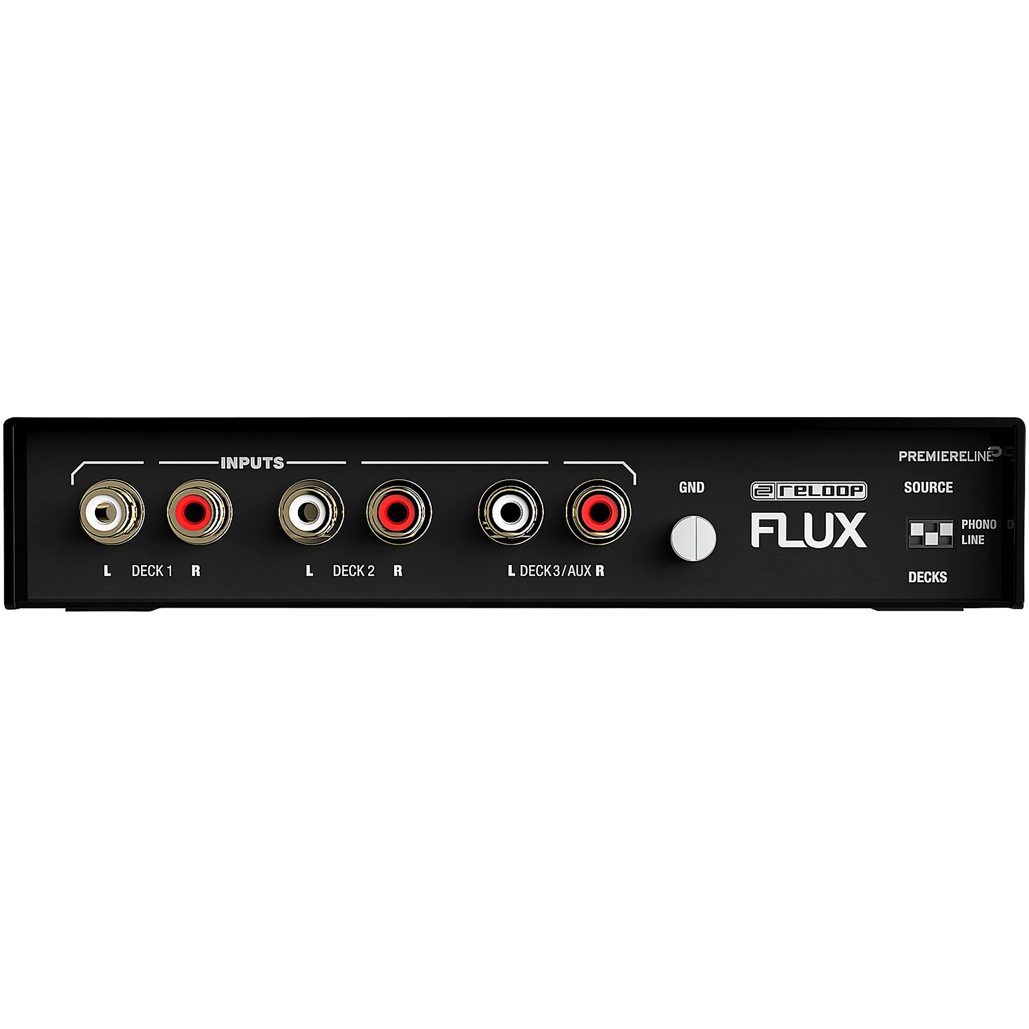 Reloop Flux 6x6 In/Out USB-C DVS Interface for Serato DJ Pro Black 