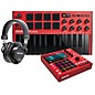 Akai Professional MPC ONE+ Standalone Production Center With MPK mini mk3 and Headphones Red thumbnail
