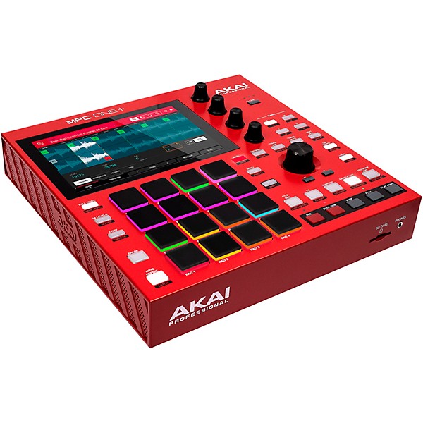 Akai Professional MPC ONE+ Standalone Production Center With MPK mini mk3 and Headphones Black on Black