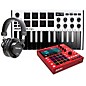 Akai Professional MPC ONE+ Standalone Production Center With MPK mini mk3 and Headphones White thumbnail