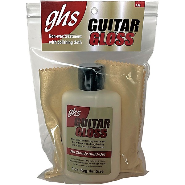 GHS 4 oz. Guitar Gloss With Polishing Cloth