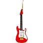 BROADWAY GIFTS Red Electric Guitar Ornament 5" - Red thumbnail