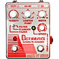 Death By Audio Disturbance Lockable LFO Modulator Filter, Flanger, Fazer Effects Pedal Mirrored Chrome and Red thumbnail