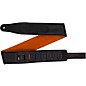 Levy's 2.5" Padded Garment Leather Guitar Strap Black 2.5 in. thumbnail