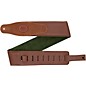 Levy's 2.5" Padded Garment Leather Guitar Strap Brown 3 in. thumbnail