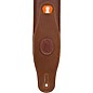 Levy's 2.5" Padded Garment Leather Guitar Strap Brown 3 in.