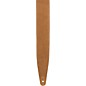 Levy's 2.5" Padded Garment Leather Guitar Strap Tan 3 in.