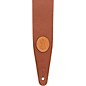 Levy's 2.5" Padded Garment Leather Guitar Strap Tan 3 in.