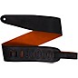 Levy's Garment Leather & Suede 2.5" Guitar Strap Black 3 in. thumbnail