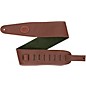 Levy's Garment Leather & Suede 2.5" Guitar Strap Brown 3 in. thumbnail