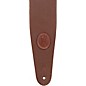 Levy's Garment Leather & Suede 2.5" Guitar Strap Brown 3 in.