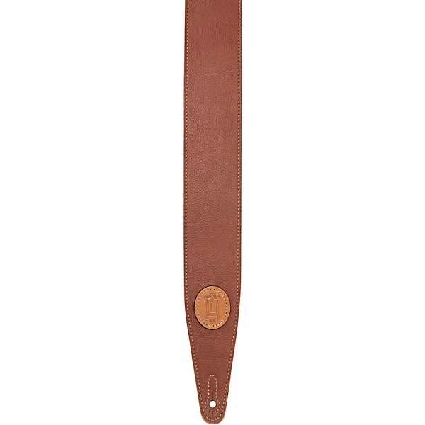 Levy's Garment Leather & Suede 2.5" Guitar Strap Tan 2.5 in.