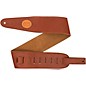 Levy's Garment Leather & Suede 2.5" Guitar Strap Tan 3 in. thumbnail