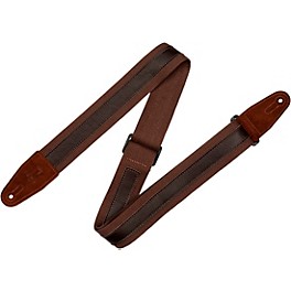 Levy's 2" Cotton Guitar Strap Black/Black Levy's 2" Cotton Guitar Strap Brown/Dark Brown