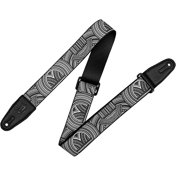 Levy's 2" Tattoo Series Polyester Guitar Strap Tribal